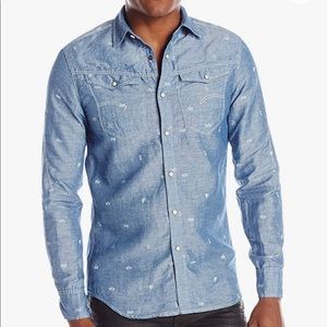 G-Star Raw Men’s Arc 3D Long-Sleeve Button-up